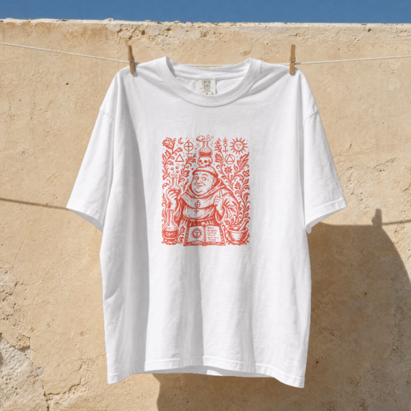 Camiseta "El Monje Alquimista" - Rojo