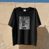 Camiseta "El Monje Alquimista" - Negro