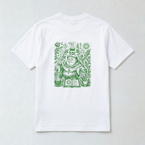 Camiseta "El Monje Alquimista" - Verde