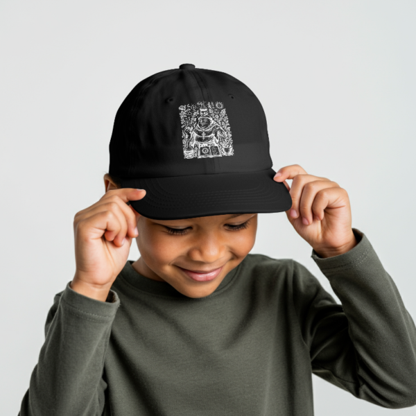 Gorra "El Monje Alquimista" - Negro