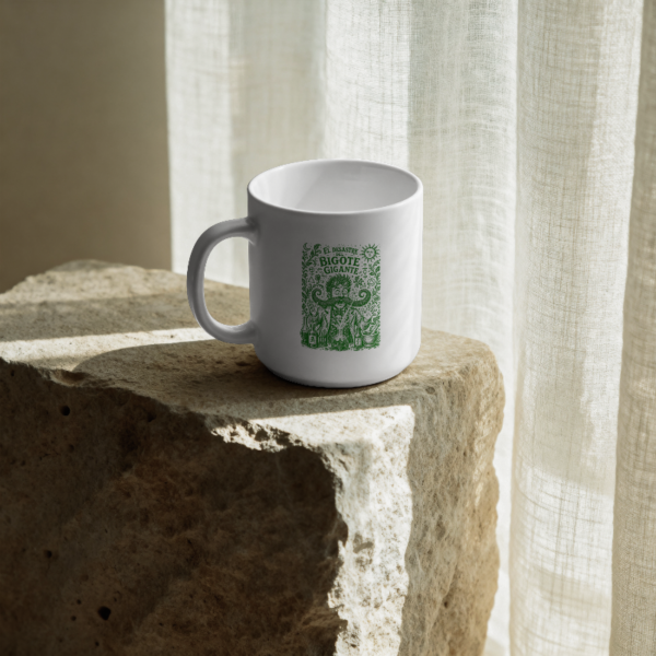 Untitled Project - Mockup (12) Taza "El Desastre del Bigote Gigante" - Verde