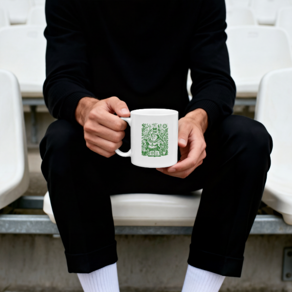 Taza "El Monje Alquimista" - Verde