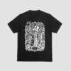 Camiseta "Knowledge is Power" — Blanco sobre Negro