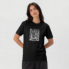 Camiseta "El Monje Alquimista" - Negro