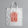 Tote Bag Alquimista "Knowledge is Power" - Rojo