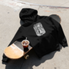 Sudadera Alquimista "Knowledge is Power" - Negro