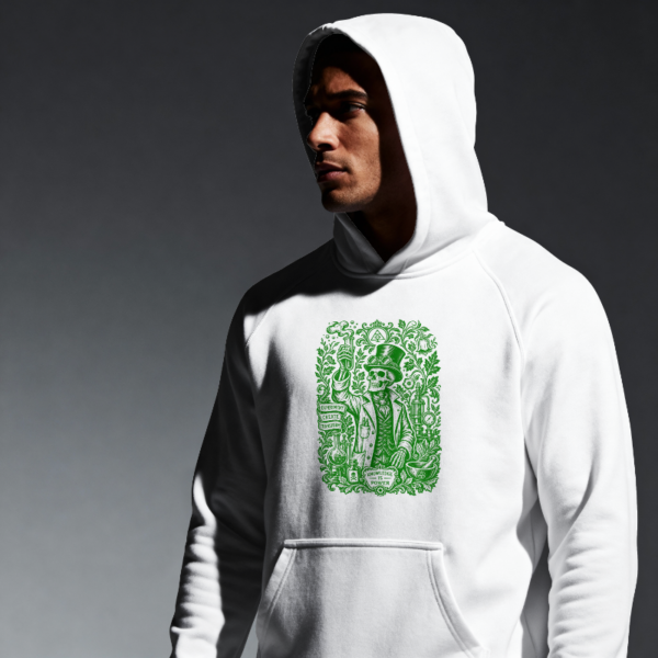 Sudadera Alquimista "Knowledge is Power" - Verde