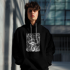 Sudadera "El Desastre del Bigote Gigante" - Negro