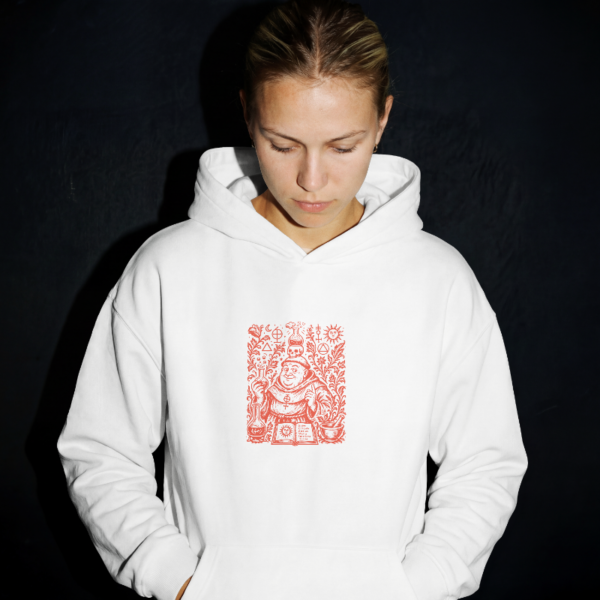 Sudadera "El Monje Alquimista" - Rojo