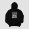 Sudadera "El Desastre del Bigote Gigante" - Negro