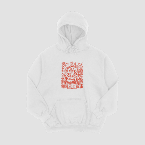 Sudadera "El Monje Alquimista" - Rojo