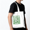 Tote Bag "El Monje Alquimista" - Verde