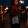 Tote Bag "El Monje Alquimista" - Negro