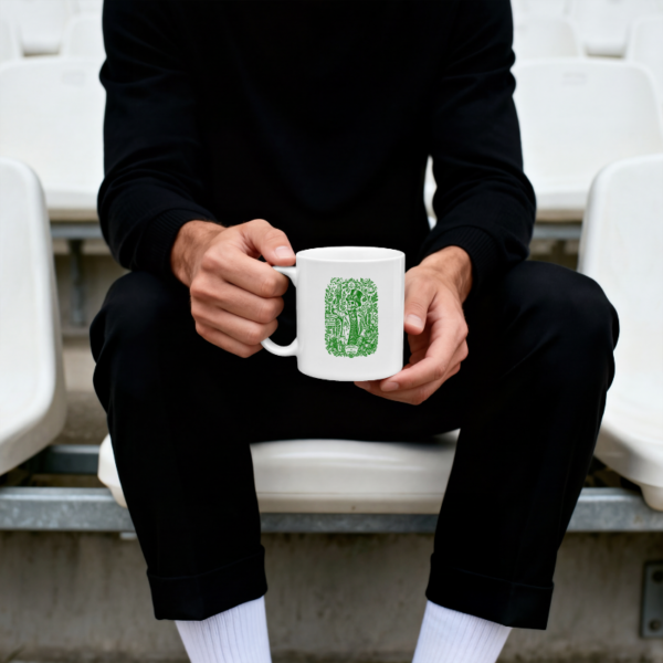 Taza Alquimista "Knowledge is Power" - Verde